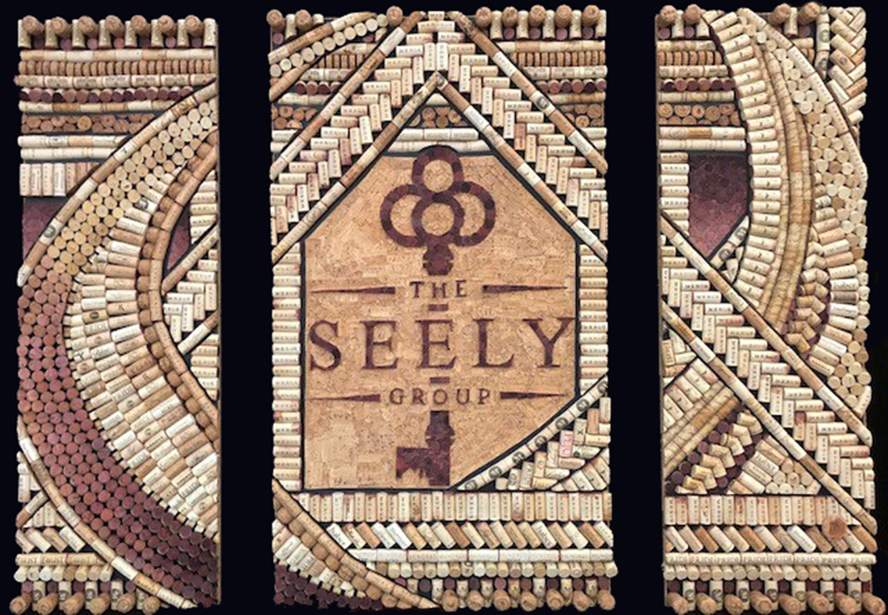 The Seely Group logo wine cork